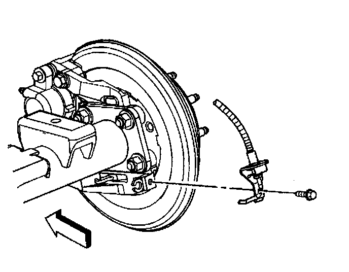 Factory diagram — Brake Hose/Line