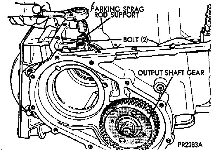 Factory diagram — 3 Speed Automatic