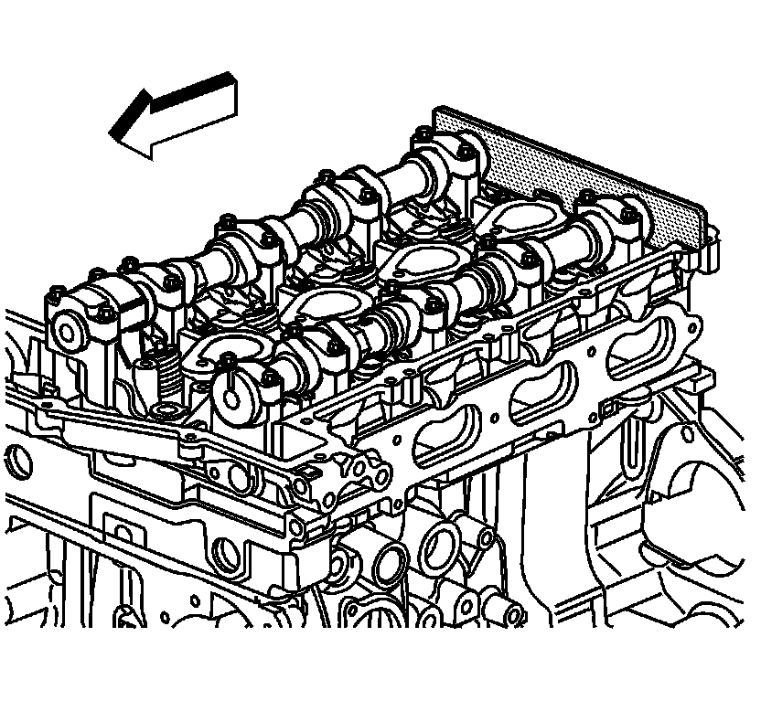Factory diagram — Timing Chain Tensioner