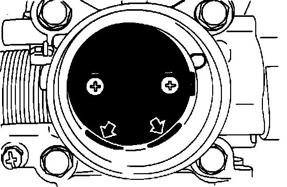 Factory diagram — Throttle Body