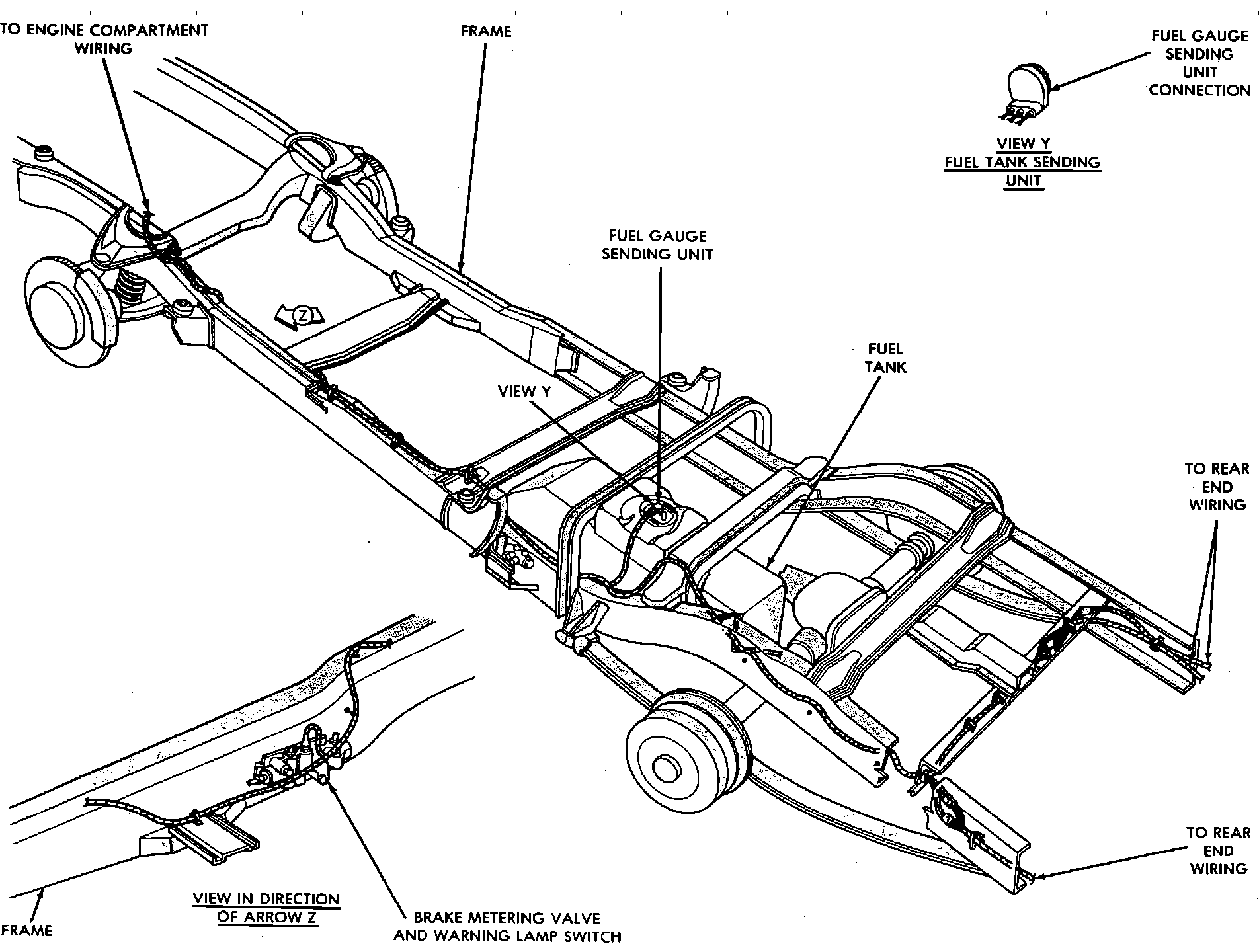 Factory diagram — Brake Proportioning/Combination Valve