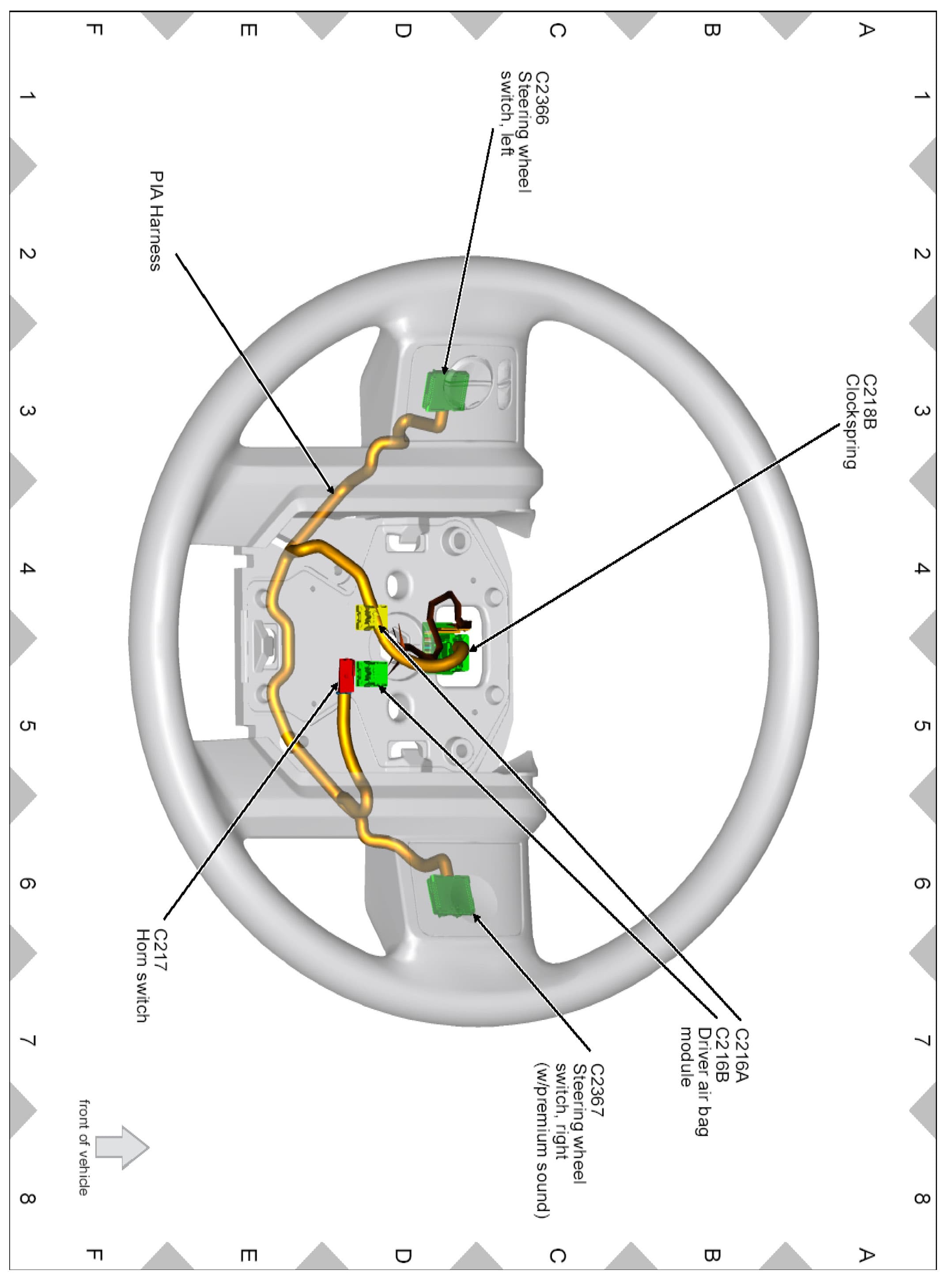 Factory diagram — Horn Switch