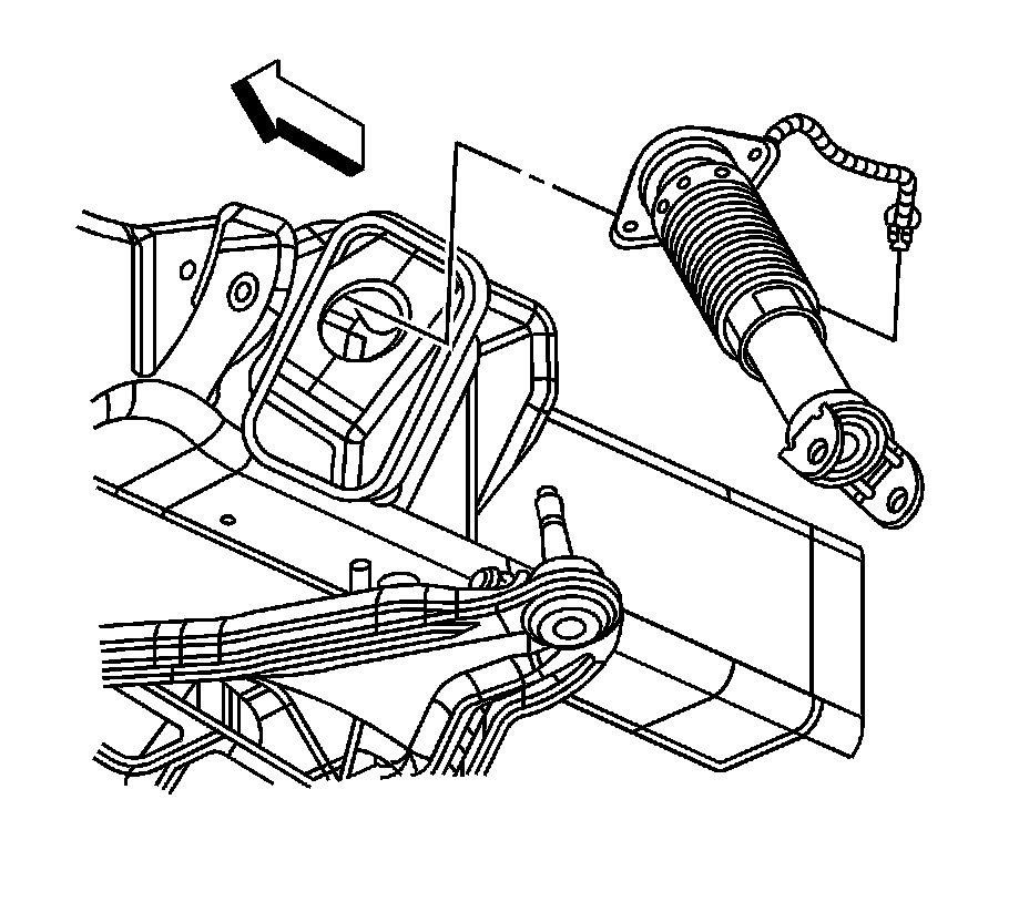 Factory diagram — Rear Suspension