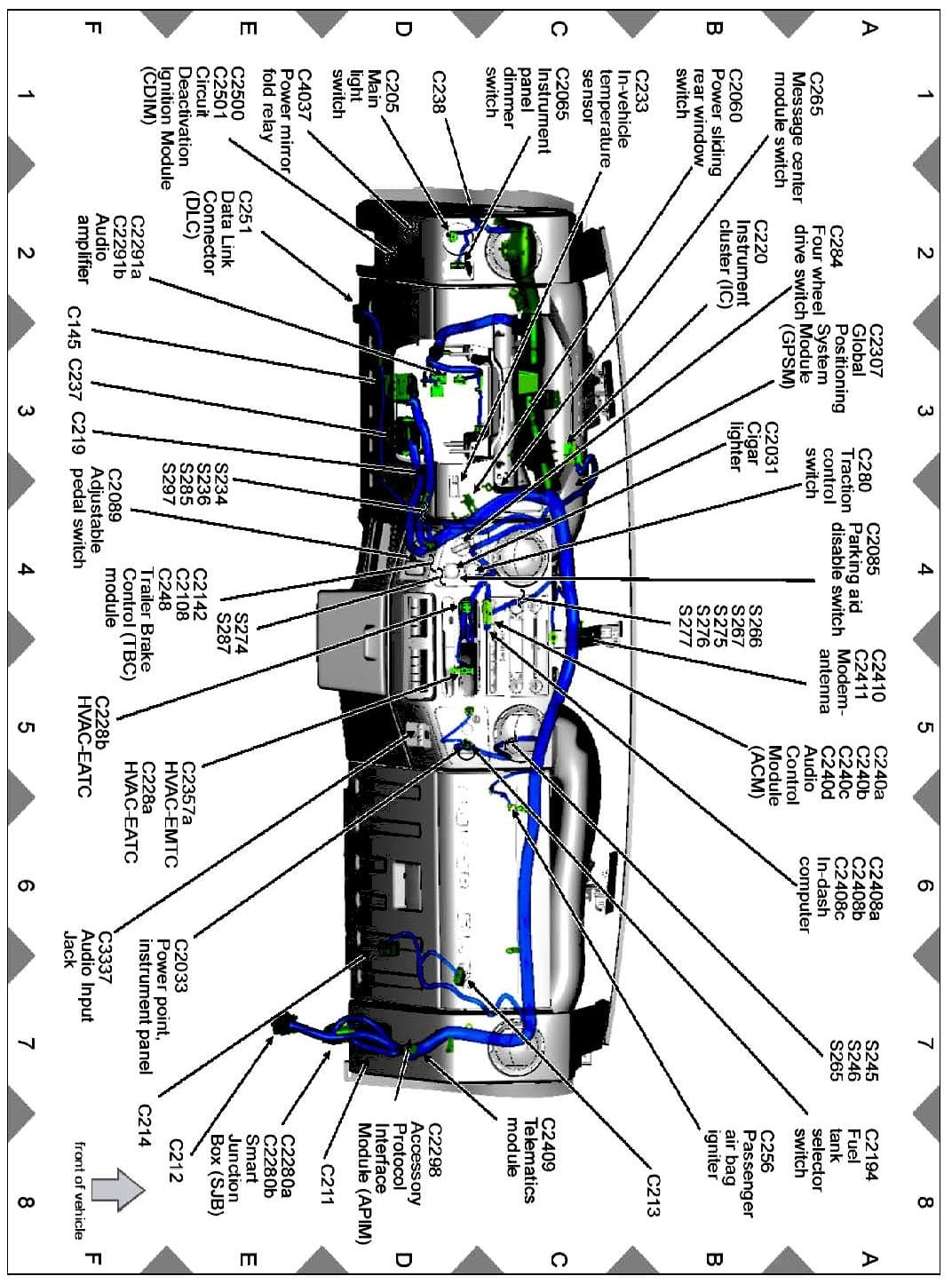 Factory diagram — Horn Relay