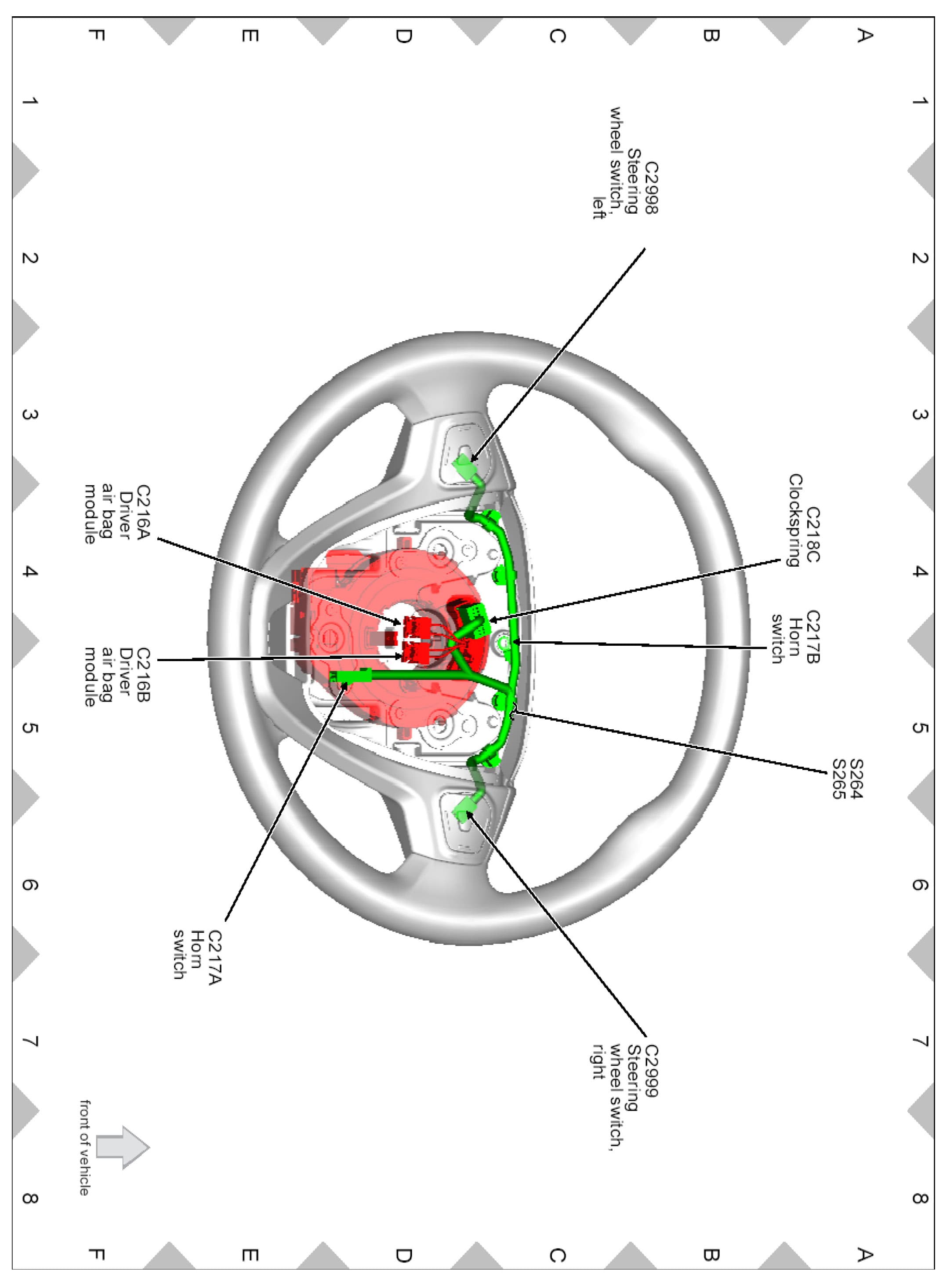 Factory diagram — Horn Switch