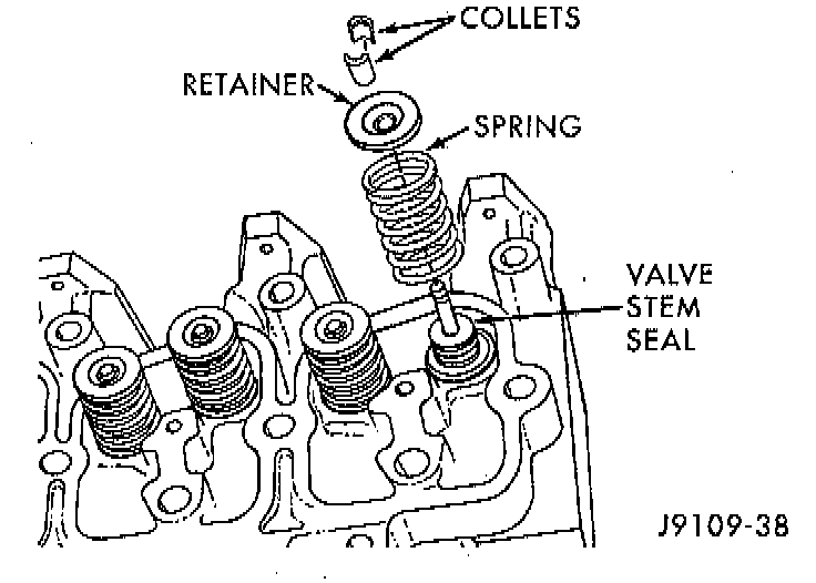 Factory diagram — Valve Spring Lock
