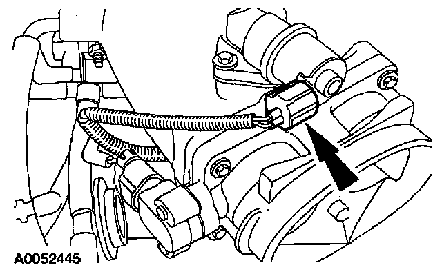 Factory diagram — Idle Speed/Throttle Actuator - Electronic