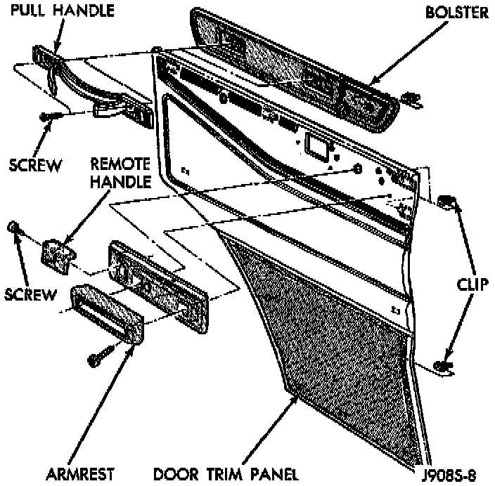 Factory diagram — Power Door Lock Actuator