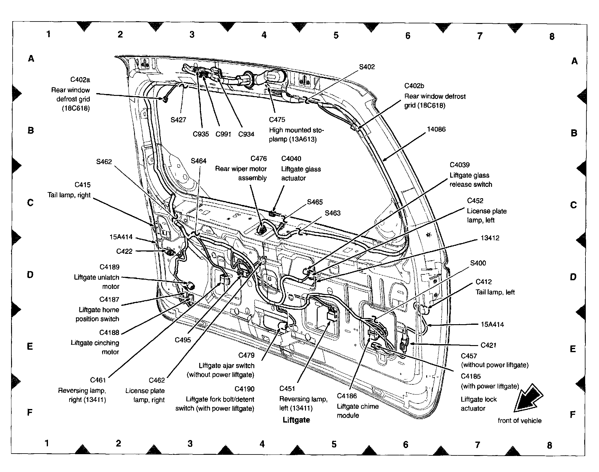 Factory diagram — Wiper Motor