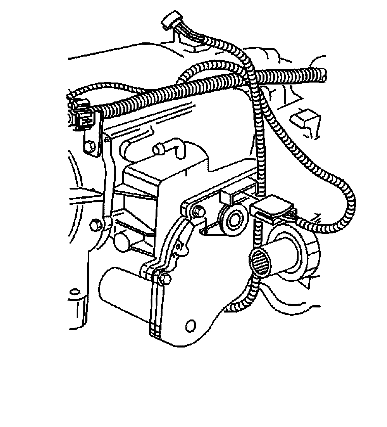 Factory diagram — Transfer Case Actuator