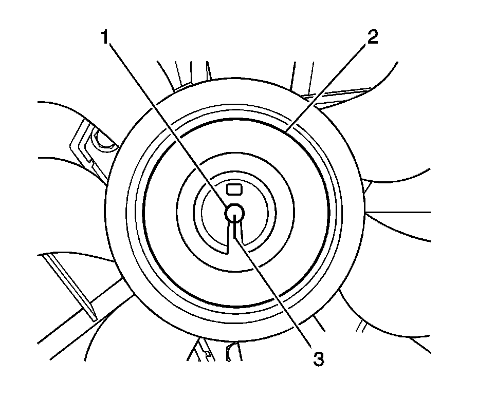 Factory diagram — Radiator Cooling Fan Motor
