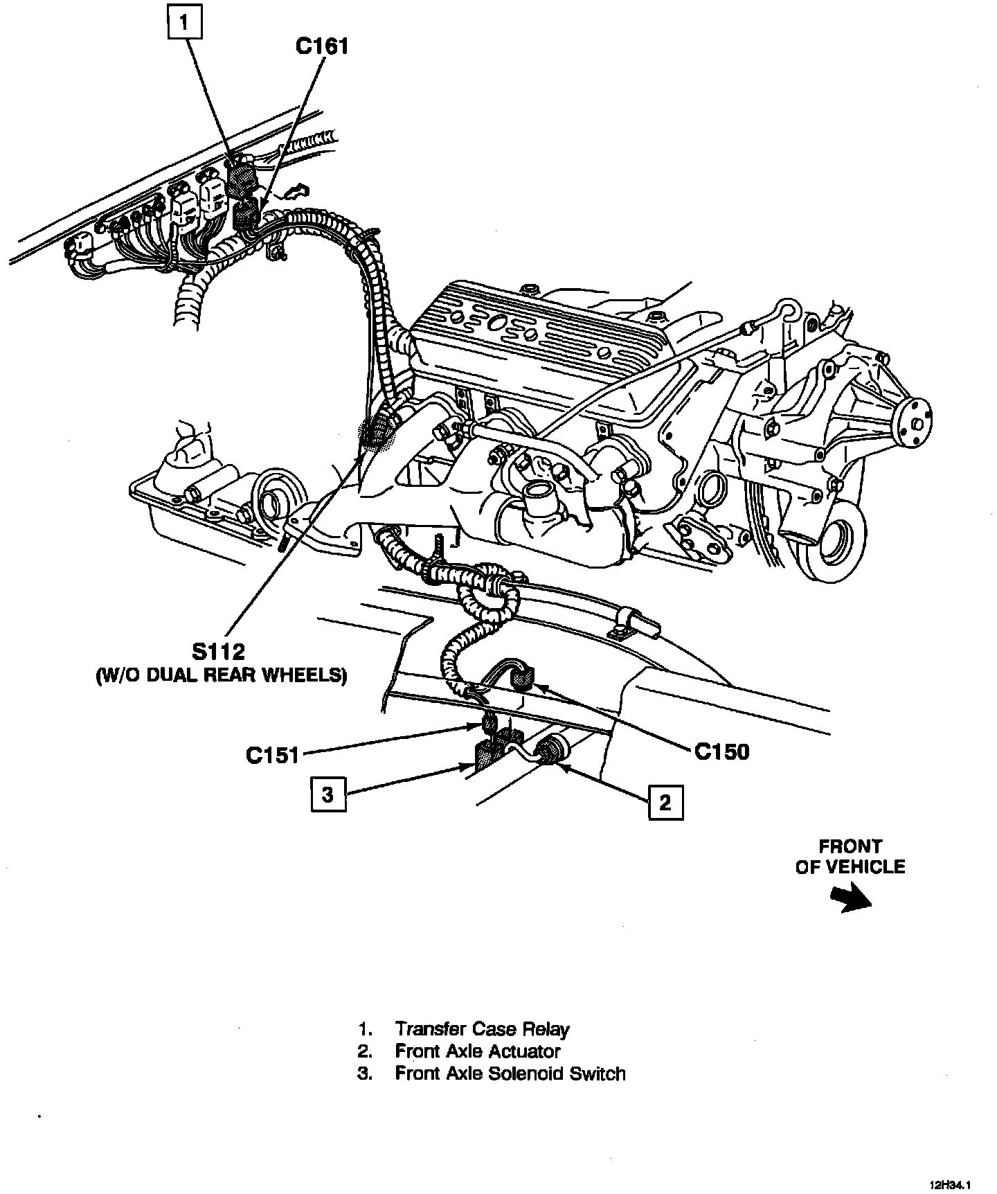 Factory diagram — Differential Lock
