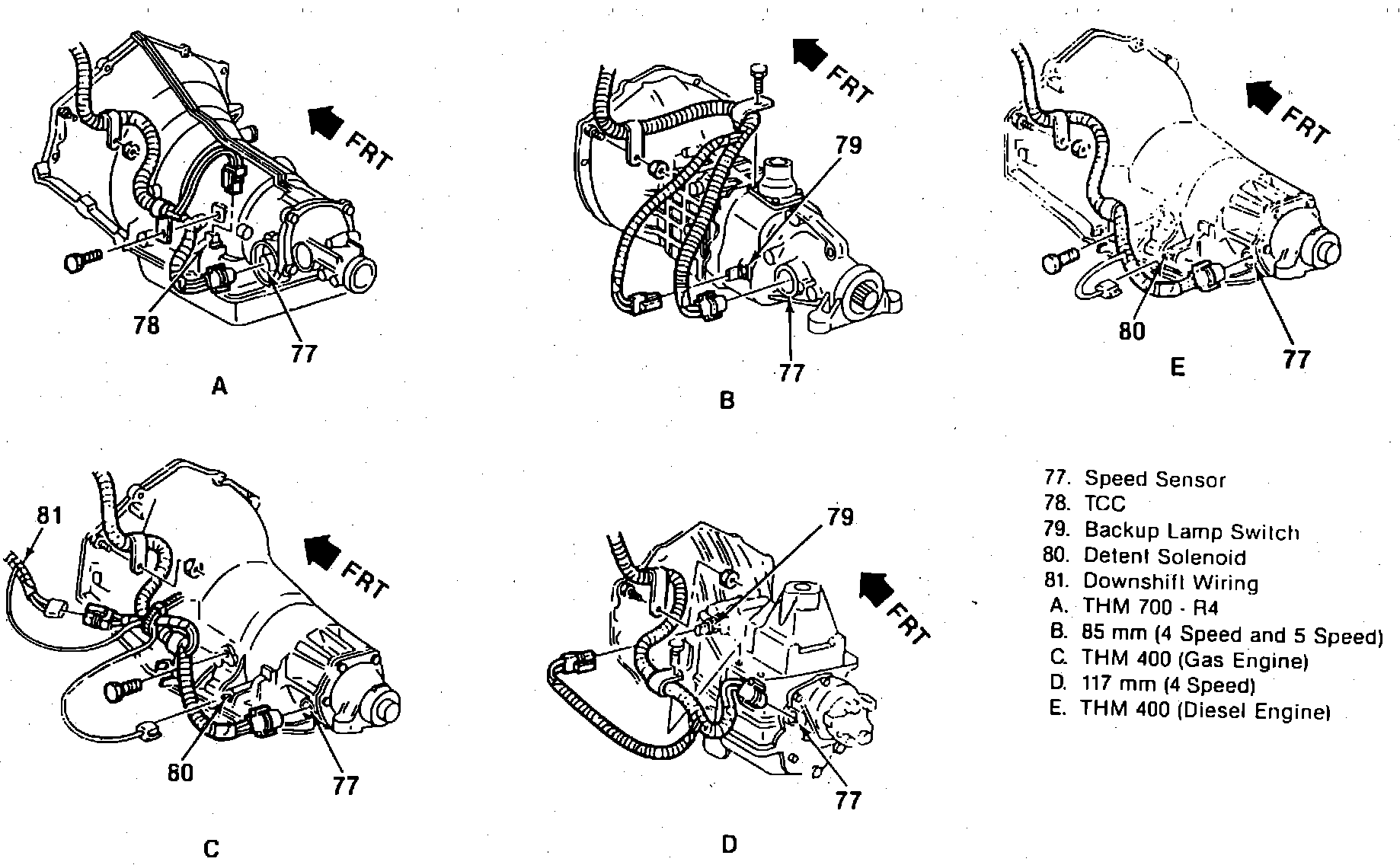 Factory diagram — Gear Lockout Solenoid