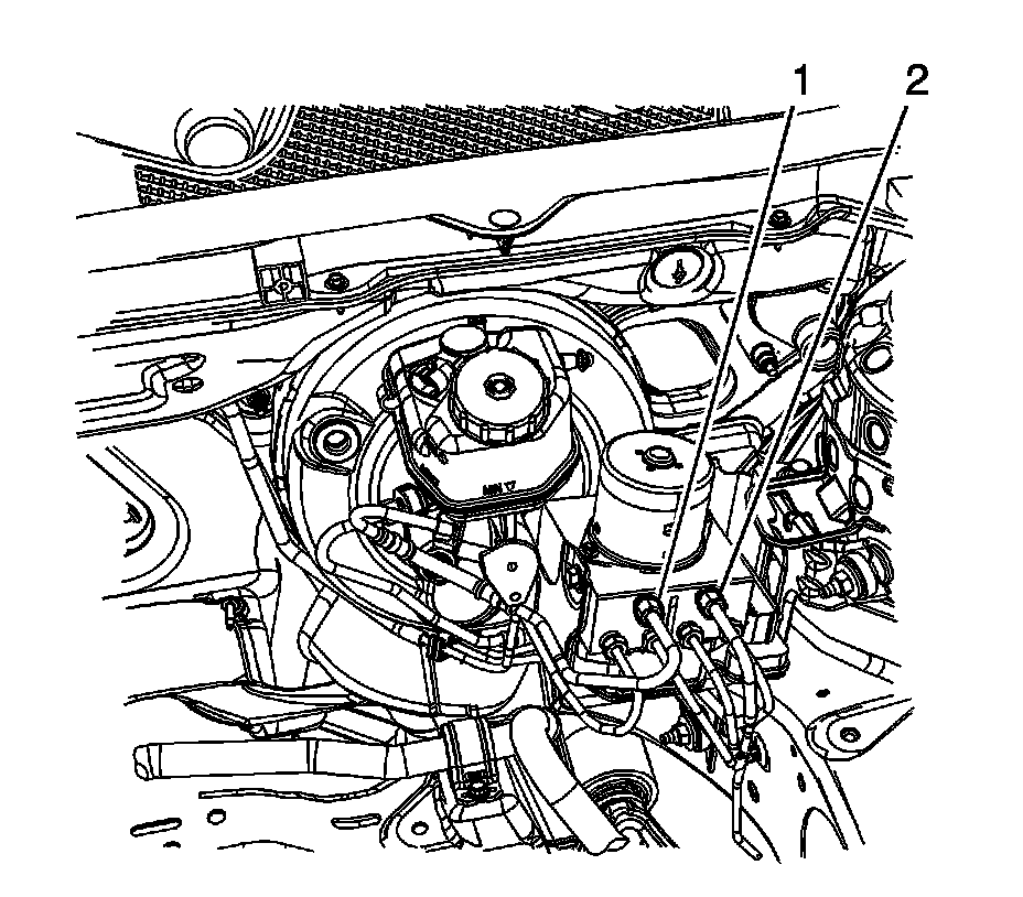 Factory diagram — Hydraulic Control Assembly - Antilock Brakes