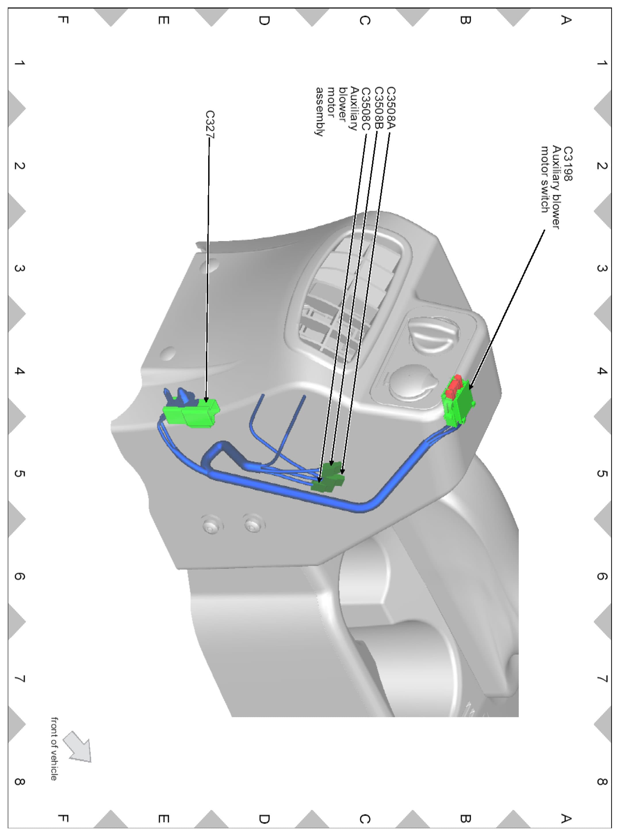 Factory diagram — Blower Motor