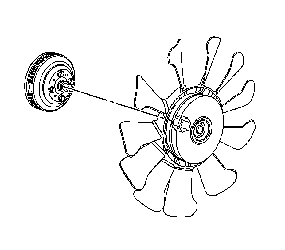 Factory diagram — Fan Clutch