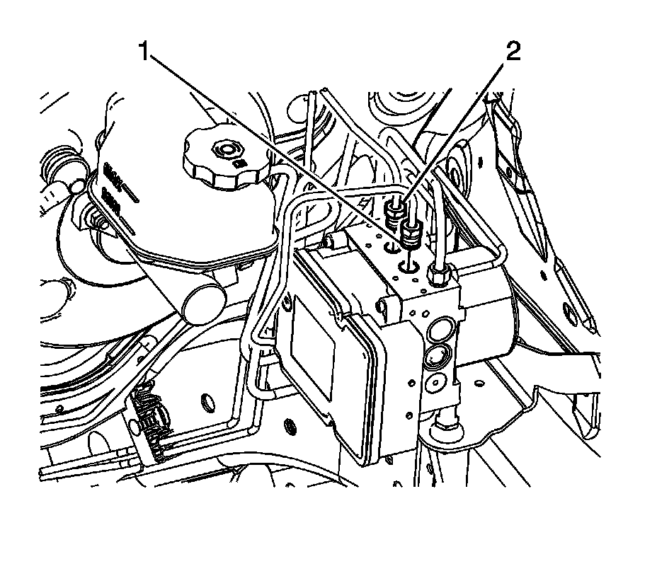 Factory diagram — Hydraulic Control Assembly - Antilock Brakes