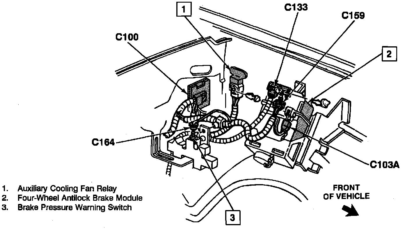 Factory diagram — Electronic Brake Control Module