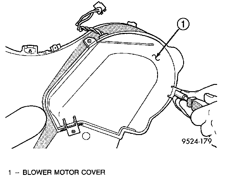 Factory diagram — Blower Motor