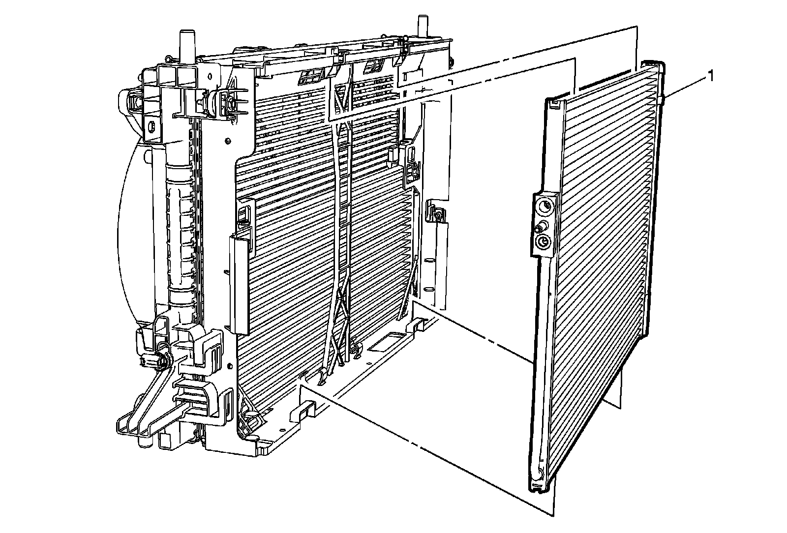 Factory diagram — Condenser HVAC
