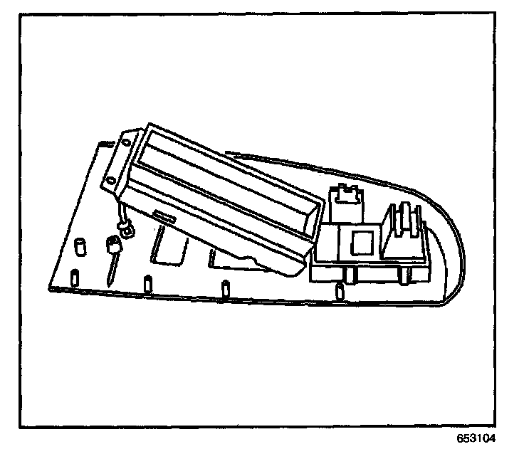 Factory diagram — Power Window Switch