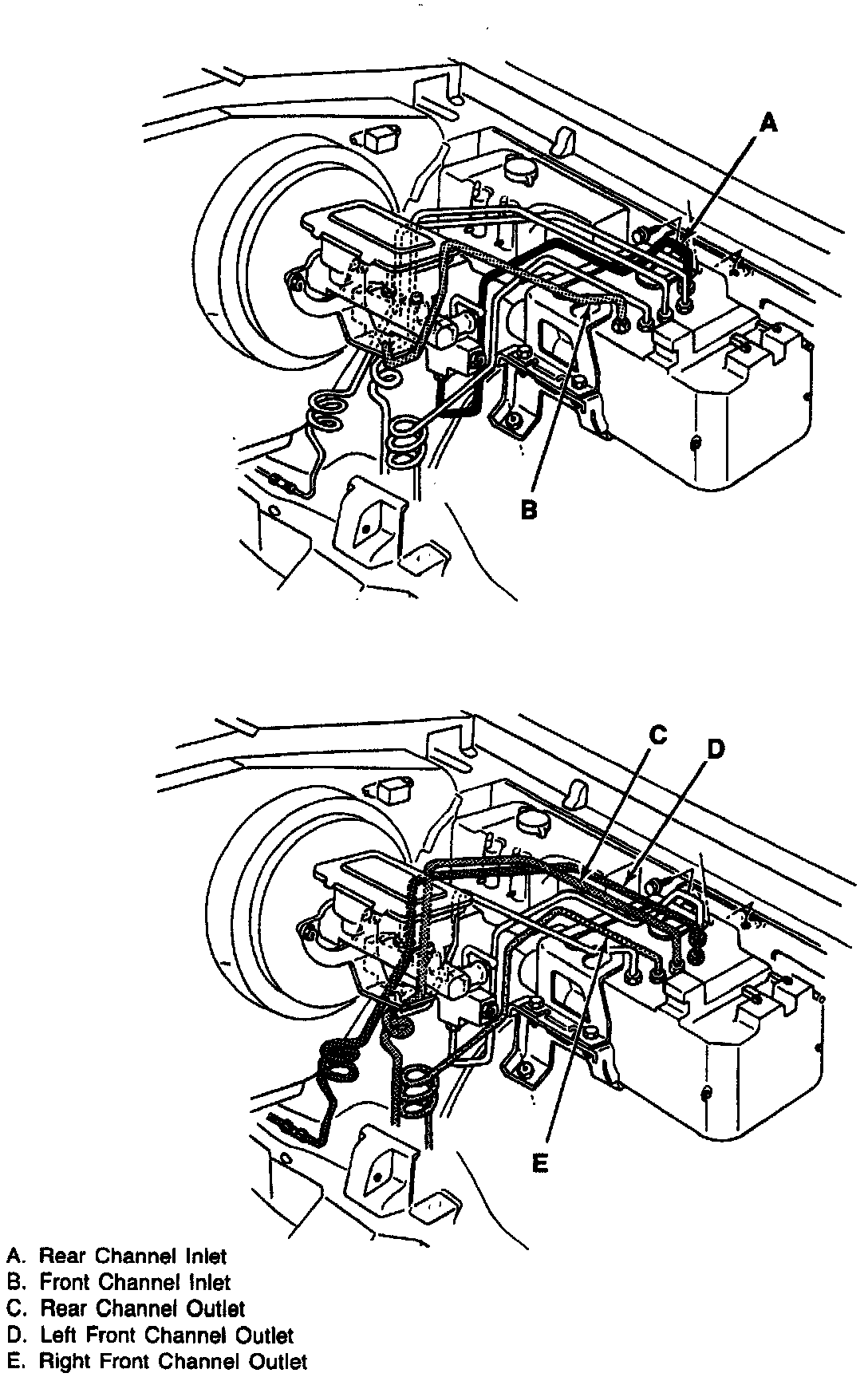 Factory diagram — Electronic Brake Control Module