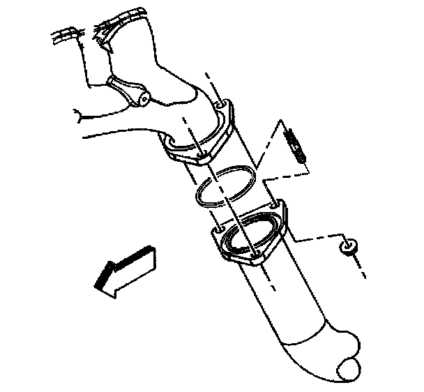 Factory diagram — Exhaust Manifold