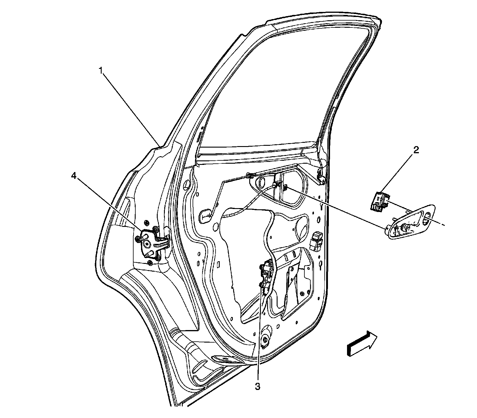 Factory diagram — Window Switch