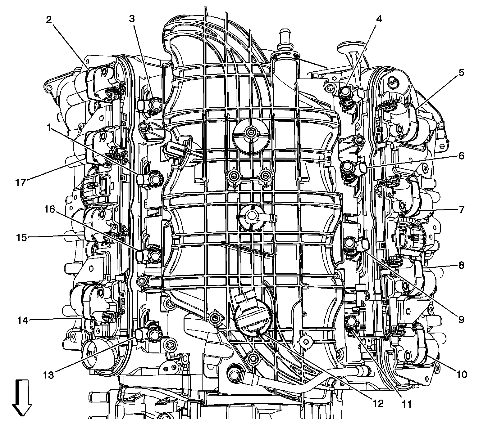 Factory diagram — Fuel Injector