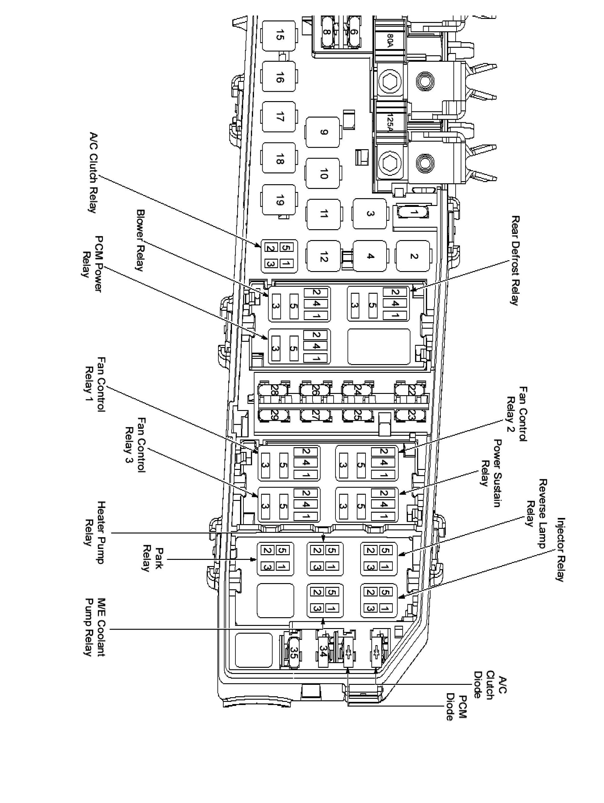 Factory diagram — Fuel Injector Relay
