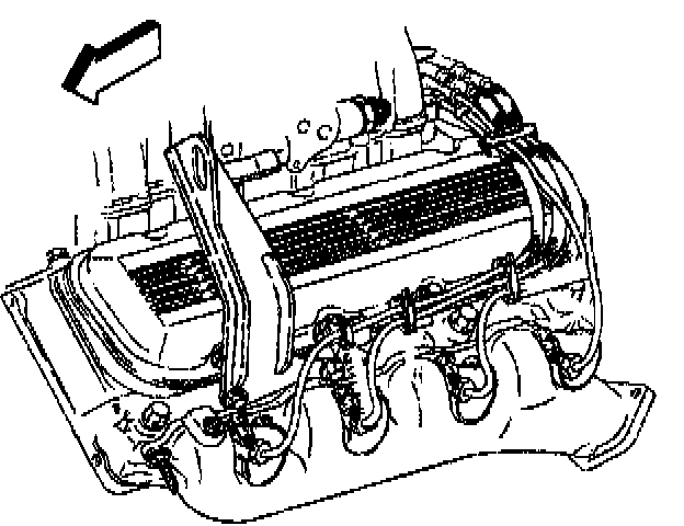 Factory diagram — Ignition Cable