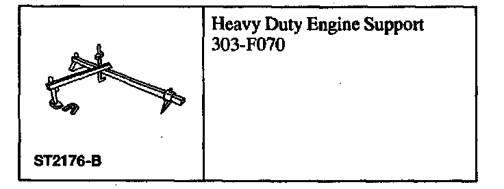 Factory diagram — Engine Mount