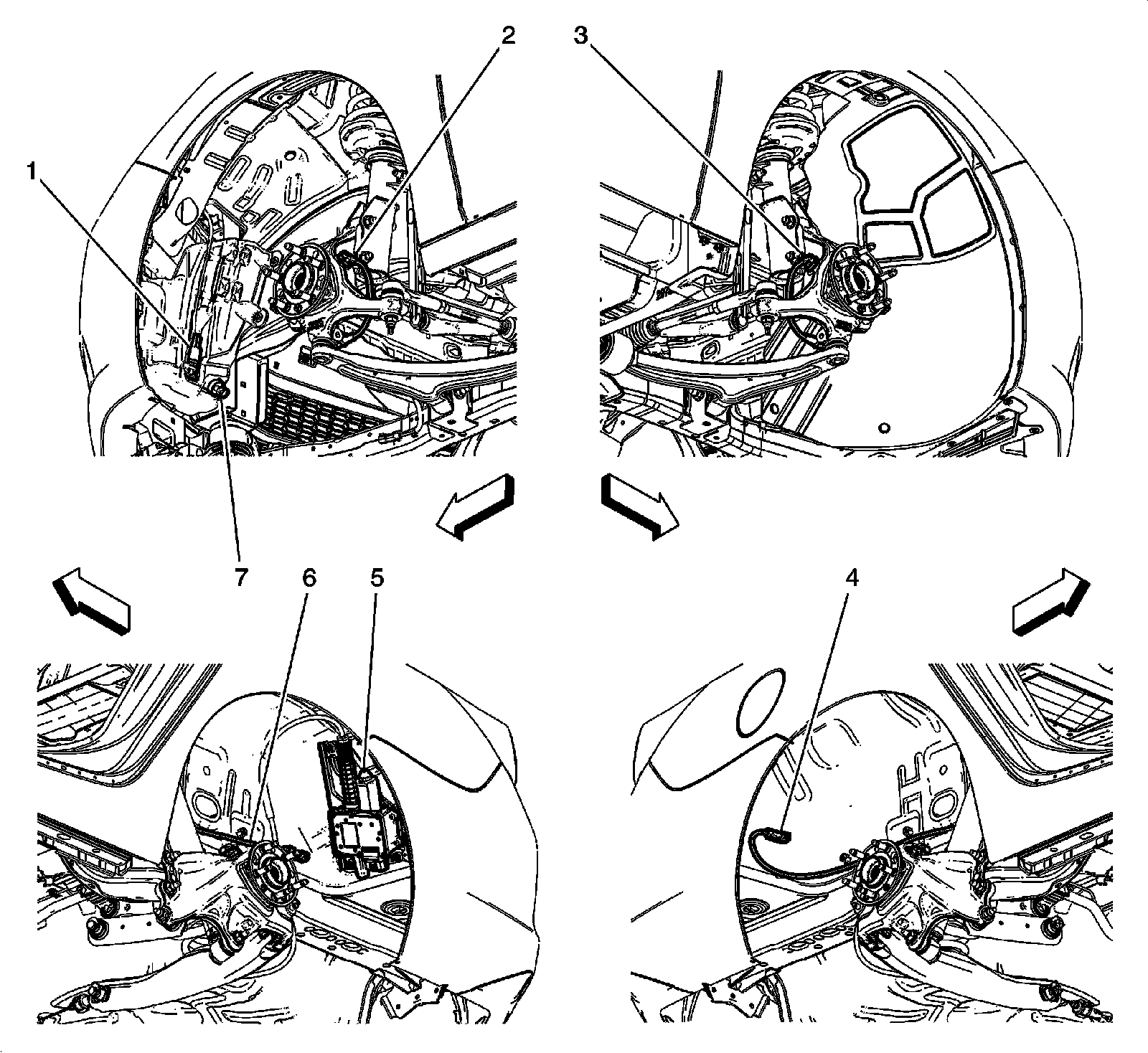 Factory diagram — Washer Fluid Level Switch