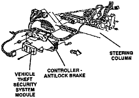 Factory diagram — Electronic Brake Control Module