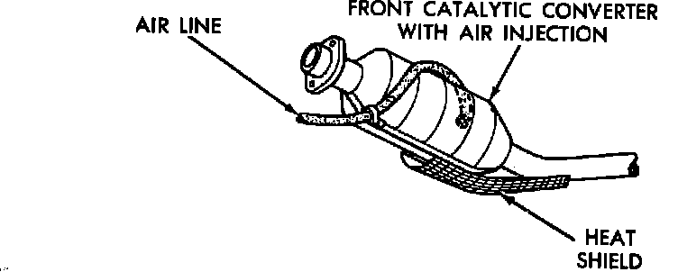 Factory diagram — Catalytic Converter