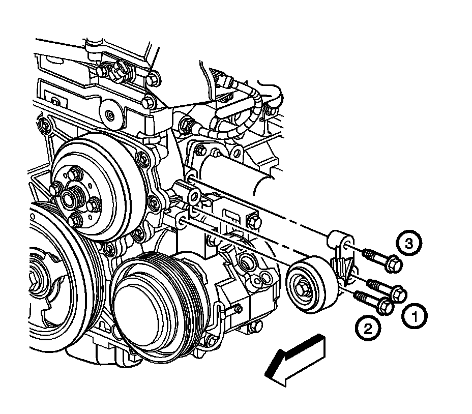 Factory diagram — Idler Pulley