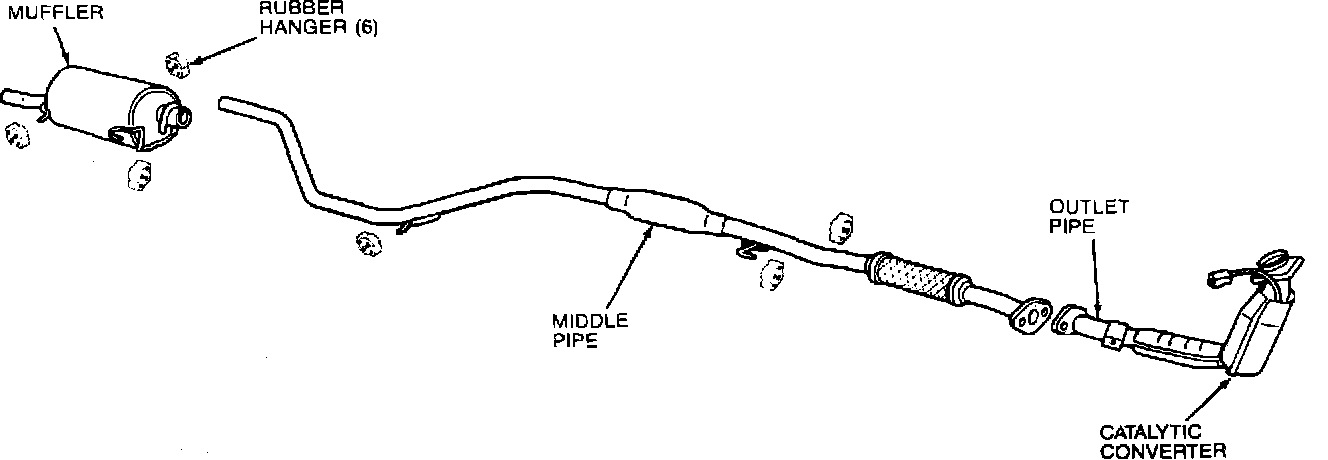 Factory diagram — Catalytic Converter