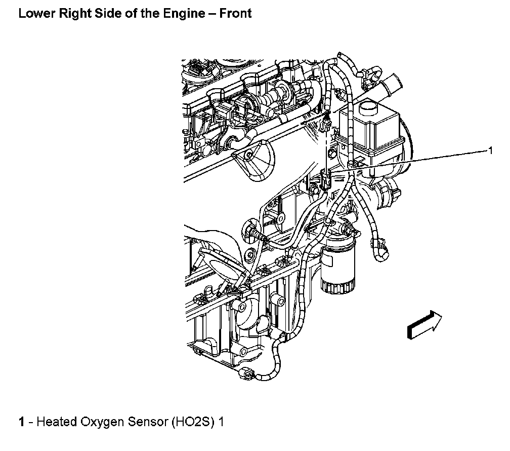 Factory diagram — Oxygen Sensor