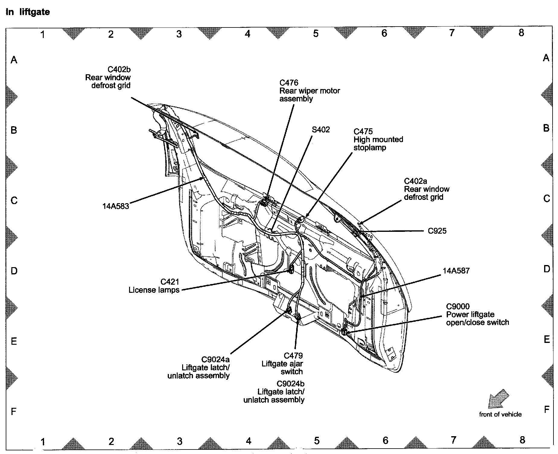 Factory diagram — Wiper Motor