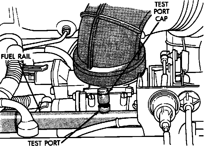 Factory diagram — Fuel Pressure Release
