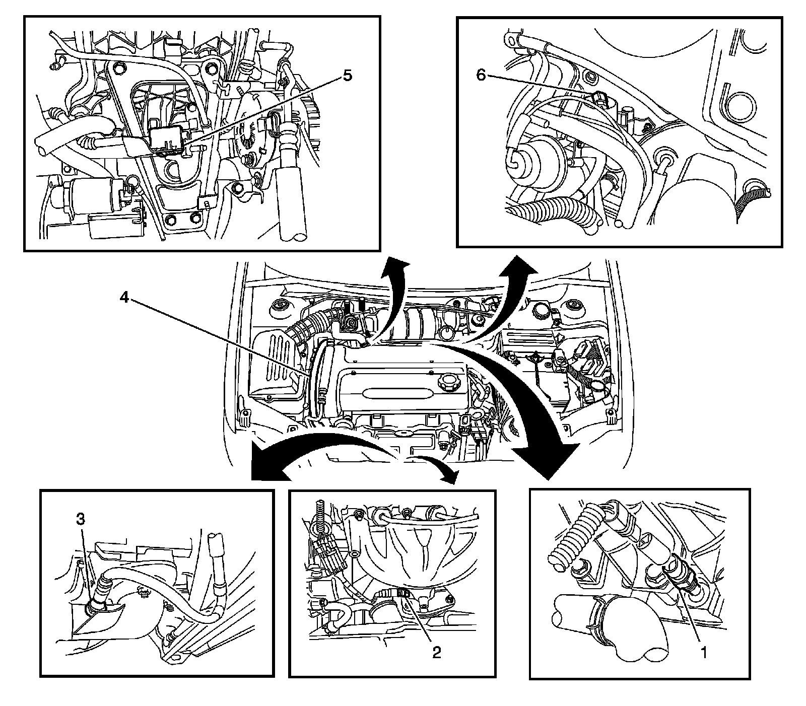 Factory diagram — Oil Pressure Sensor