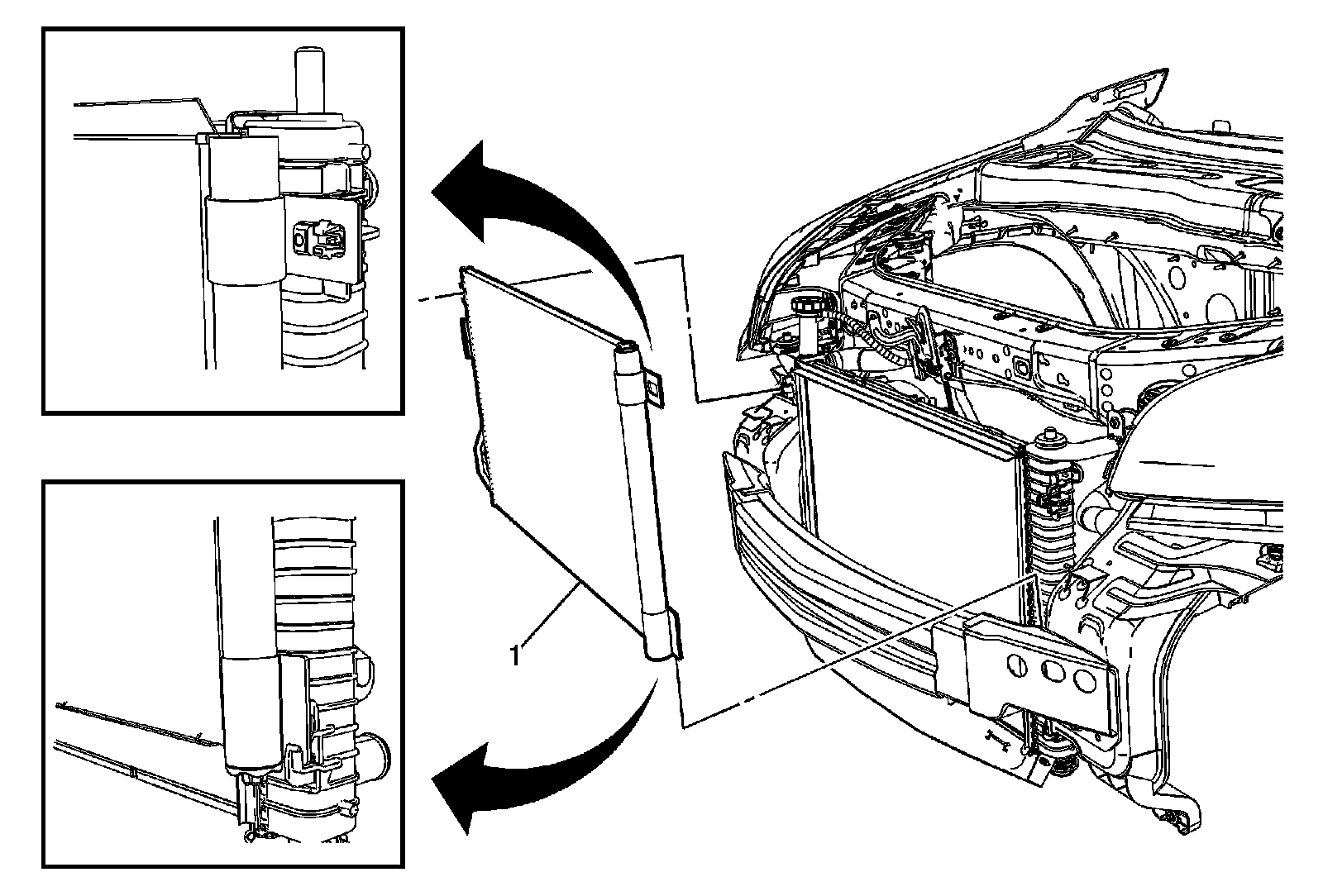 Factory diagram — Condenser HVAC