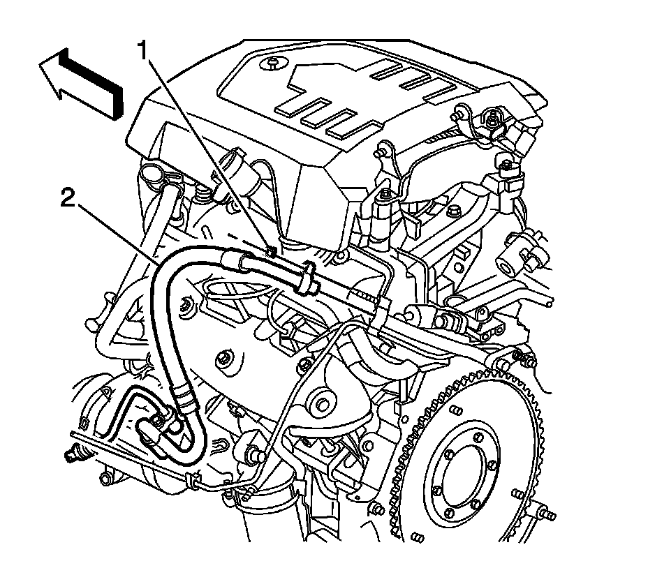 Factory diagram — Hose/Line HVAC