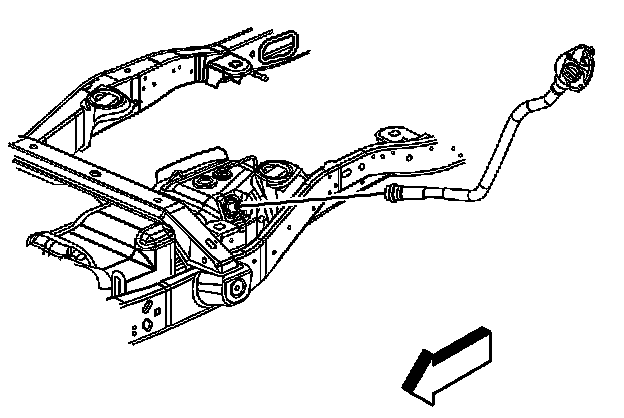 Factory diagram — Fuel Filler Hose