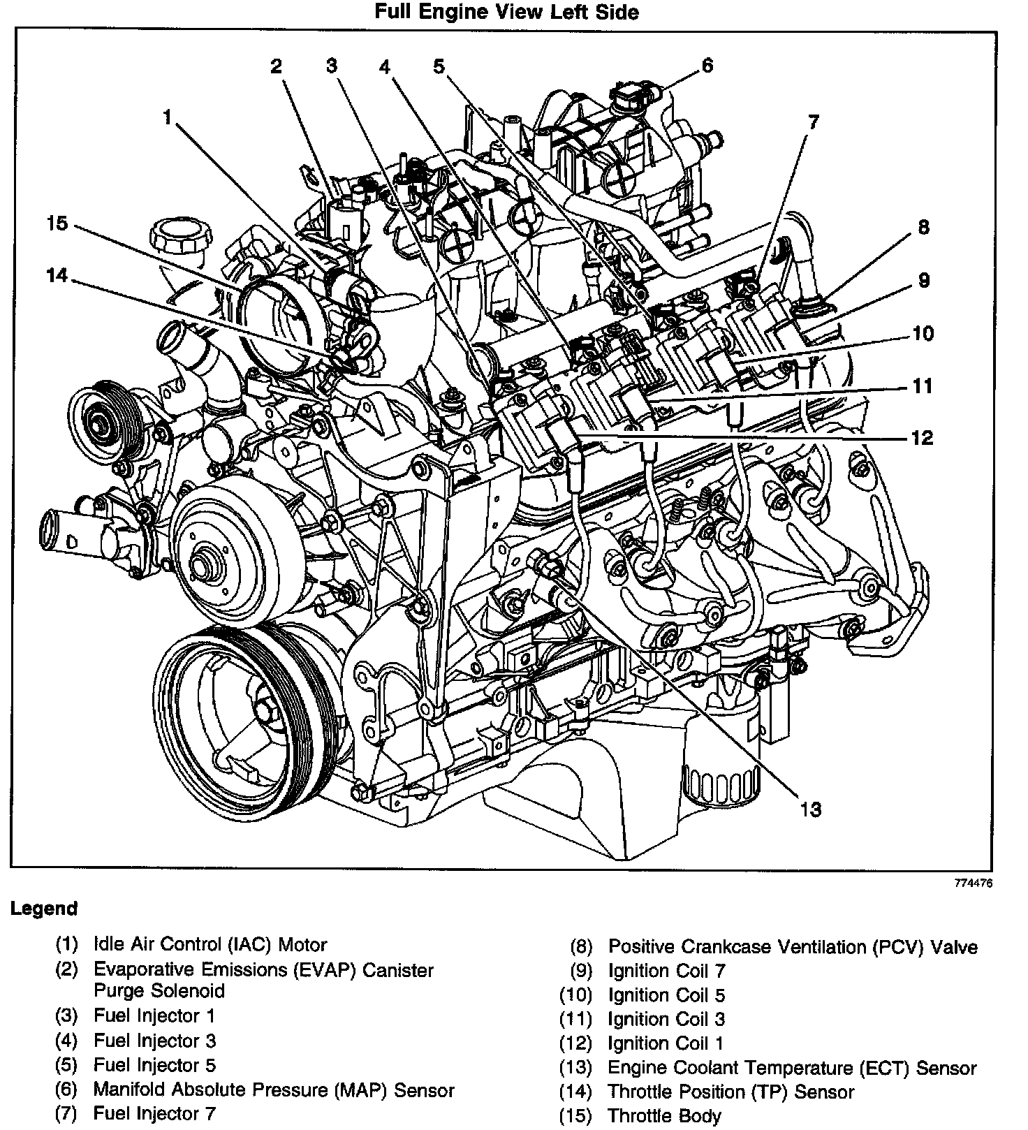 Factory diagram — Idle Speed/Throttle Actuator - Electronic