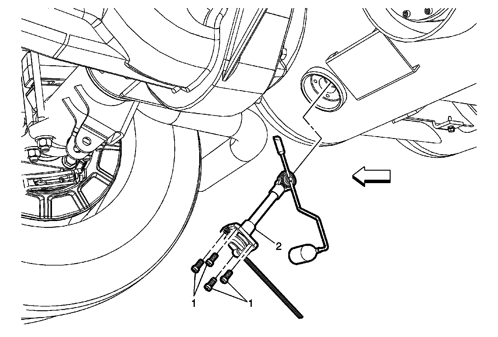 Factory diagram — Fuel Gauge Sender